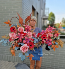 Tombstone - composition + bouquet