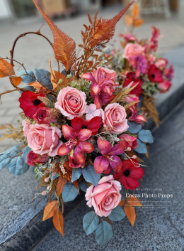 Tombstone - composition + bouquet