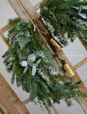 Asymmetrical Christmas wreath - 60 cm