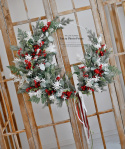 Asymmetrical Christmas wreath - 80 cm