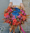 Decorative wreath 55 cm