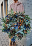 Christmas wreath - 60 cm - symmetrical