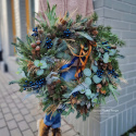 Christmas wreath - 60 cm - symmetrical