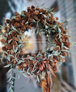 Christmas wreath - 45 cm - symmetrical