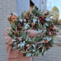 Christmas wreath - 60 cm - symmetrical