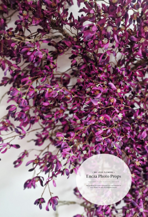 Mini branche d'orchidée - VIOLET 180 cm Mini branche d'orchidée - VIOLET 180 cm