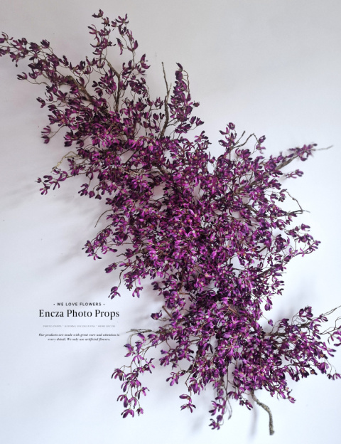 Mini branche d'orchidée - VIOLET 180 cm Mini branche d'orchidée - VIOLET 180 cm