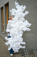 Gałąź CHMURKA - 200 cm - Waniliowa
