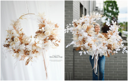Okrąg w stylu boho - 95 cm