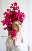 Opaska kwiatowa _Fine art