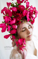 Opaska kwiatowa _Fine art