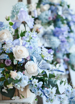 Spring decorations - branch + 2 x flowerbox