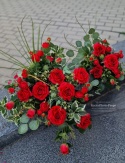 Dekoracja nagrobna - RED - Kompozycja + Bukiet