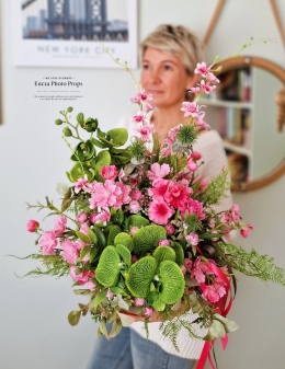 Flowerbox Zielony Storczyk