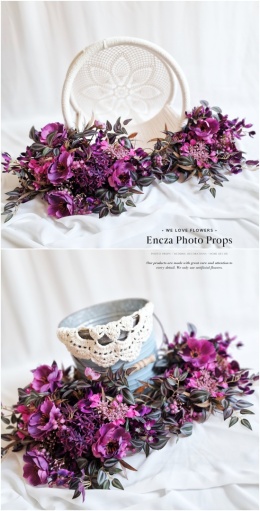 Garland for newborn session