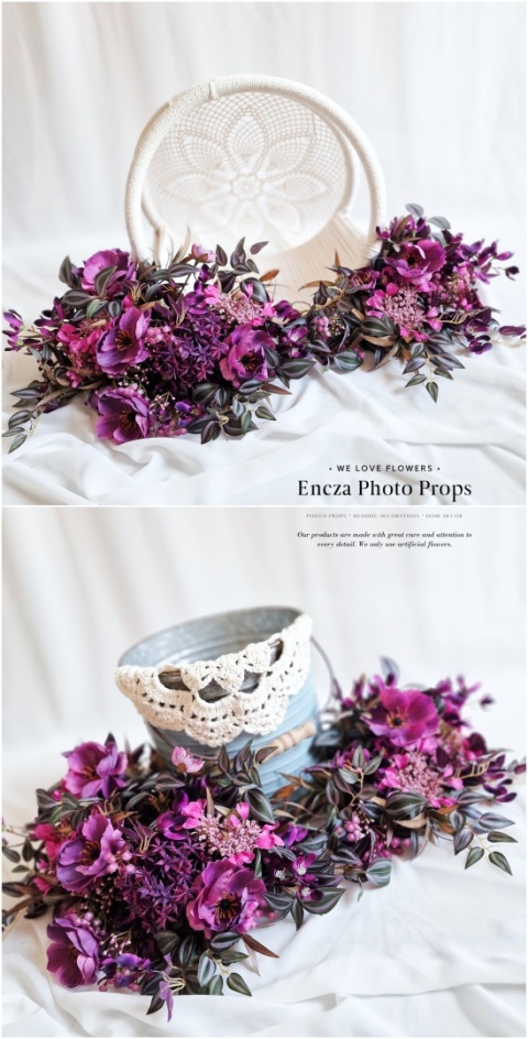 Garland for newborn session Garland for newborn session