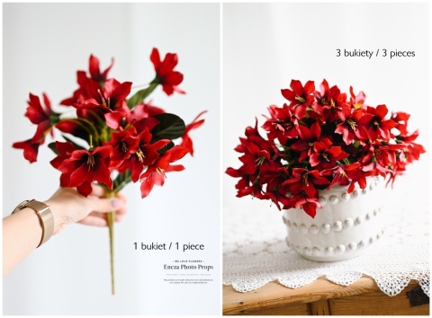 Field lily - bouquet - Red Field lily - bouquet - Red