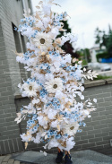 Plastyczna gałąź w stylu BOHO - 200 cm