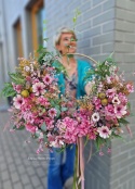 Couronne décorative Summer Meadow - 55 cm