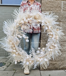 Couronne symétrique BOHO - 85 cm