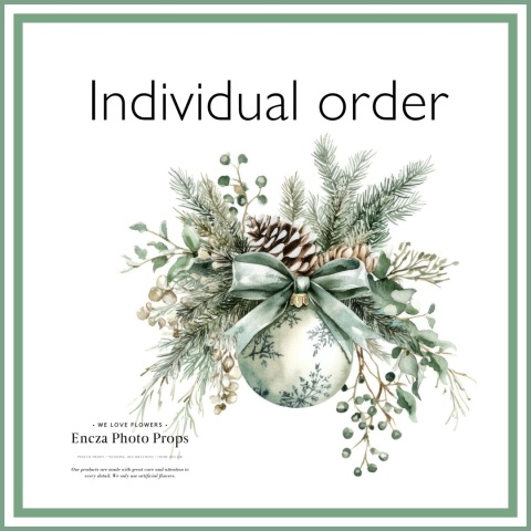 Dekoracje świąteczne - girlanda rustic modrzew