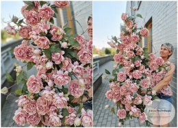 Gałąż PIWONII - 160 cm
