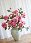 PEONIES - 6 pieces - DARK PINK