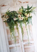 Hanging wreath - RUSTIC - 65 cm