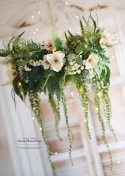 Hanging wreath - RUSTIC - 65 cm