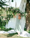 Hanging wreath - RUSTIC - 65 cm