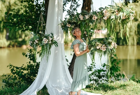 Hanging wreath - RUSTIC - 65 cm Hanging wreath - RUSTIC - 65 cm