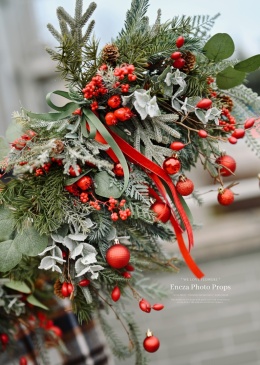 Księżyc świąteczny - 50 cm