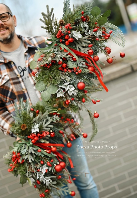 Księżyc świąteczny - 50 cm