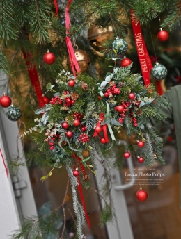 Księżyc świąteczny - 55 cm