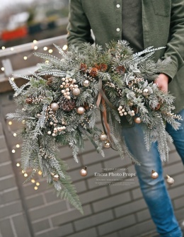 Księżyc świąteczny - 65 cm