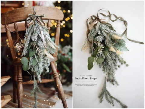 Świąteczna miotełka - 55 cm