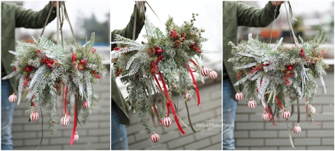 Wianek podwieszany 50 cm