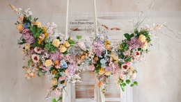 Wiosenne gałęzie - zestaw 2 x 120 cm