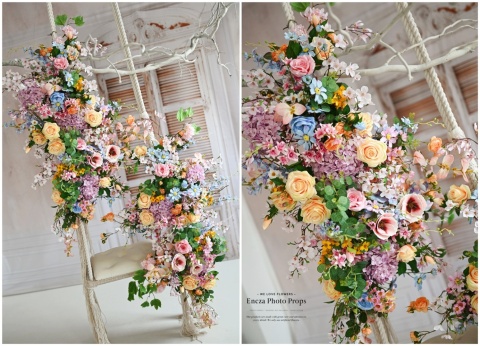 Wiosenne gałęzie - zestaw 2 x 120 cm