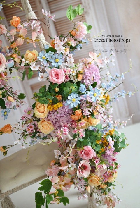 Wiosenne gałęzie - zestaw 2 x 120 cm