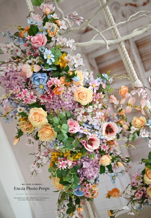 Wiosenne gałęzie - zestaw 2 x 120 cm