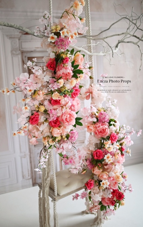 Wiosenne gałęzie - zestaw 2 x 120 cm