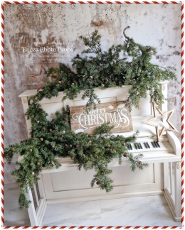 Set of 2 branches of larch - 130 cm + 170 cm