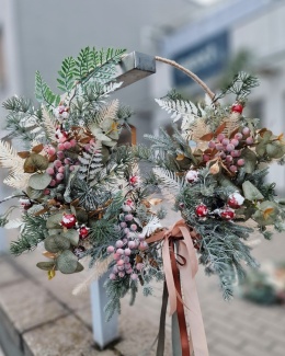 Zestaw 2 gałęzi podwieszanych + wianek