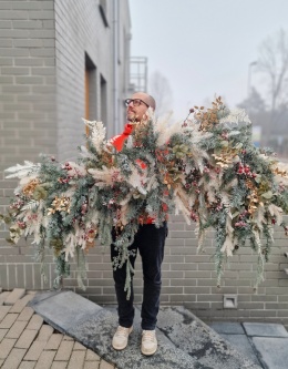 Zestaw 2 gałęzi podwieszanych + wianek