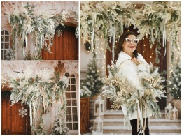 Set of 2 hanging branches