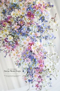 Branche de fleurs sauvages - 160 cm
