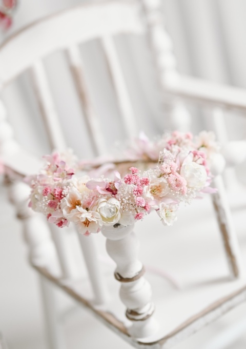 Flower balls + wreath