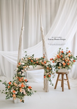 Wiosenny zestaw - girlanda + 2 boxy