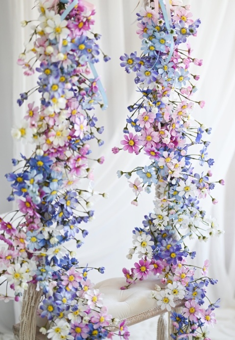 Zestaw girland z Warszawianki - 2x160 cm